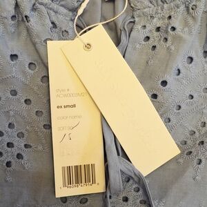 Adyson Parker Soft Blue Long Sleeve Dress